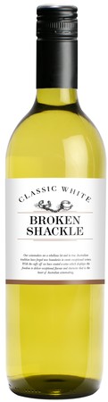 Broken Shackle Classic White